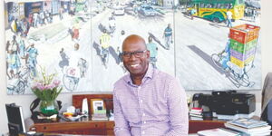 The late Chief Executive Officer Bob Collymore.