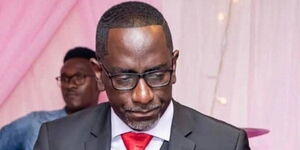 Pastor Robert Burale address a gathering on April 7, 2020