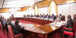 President Ruto chairs Cabinet meeting at State House on Thursday, November 10, 2022