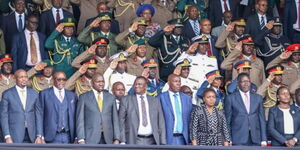 Cabinet Secretaries at Madaraka Day