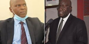 High Court Judges Said Juma Chitembwe (left) and Aggrey Muchelule.