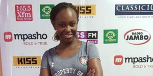 An undated file image of media personality Carol Radull at Radio Africa Group offices.