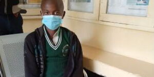 George Masinde at St Joseph Boys High School on Monday, August 2.