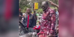 Blogger Robert Alai pictured in Kilimani on Friday, July 23. 