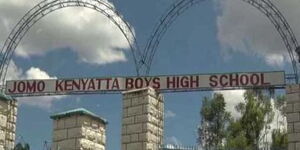 Entrance to Jomo Kenyatta Boys High School.