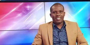 An undated image of Inooro TV news anchor Njoroge wa Githinji.