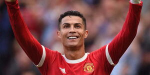 Manchester United's forward Cristiano Ronaldo