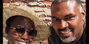 Movie star Lupita Nyong'o (left) and Chef Kenyatta Ashford