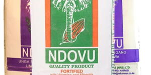 Undated image of Ndovu maize flour brands.
