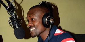 Capital FM news presenter Alex Isaboke