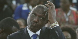 Deputy President William Ruto at a past public event. 