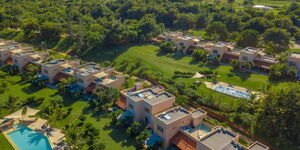 An aerial view of Vipingo Ridge Golf villas.