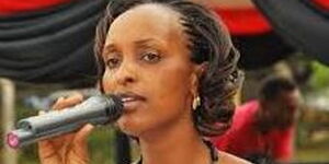 An undated file image of local gospel artist Carol Wanjiru.