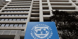 The IMF headquarters building in Washington, U.S.