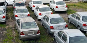 An image of a car bazaar
