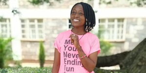 Budding content creator Caroline Mwangi alias Carol Wendy