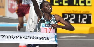 Caroline Chepkoech During the Tokyo 2016 Olympics
