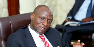 File image of Energy Cabinet Secretary Charles Keter