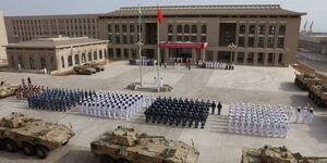 File image of China's military base in Djibouti