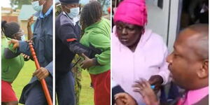 Christine, a Woman Who Breached CS Fred Matiang'i Security in Kisii and Separate Incident Accosting Sonko