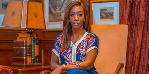 Citizen TV news anchor Yvonne Okwara