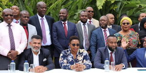 Photo of Coastal leaders during a meeting in Nairobi on 19 October , 2023
