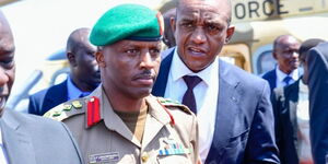 File photo of Colonel Fabian Lengusuranga new Aide De Camp