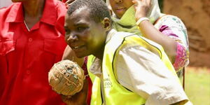 Retired boxer Conjestina Achieng'