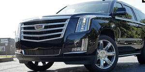 A photo of a Cadillac Escalade 2020 model
