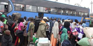 An image of country bus station