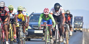 An image of cyclists 