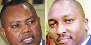Director of Public Prosecutions George Kinoti and the late Sergeant Kipyegon Kenei.
