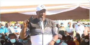 DP Ruto Addresses Mourners On Tuesday, August 25.