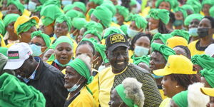Deputy President Willaim Ruto in Mathira, Nyeri County on Saturday, December 4, 2021.