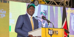 DP William Ruto addresses Kenya Kwanza members during the signing of the coalition agreements on Tuesday, April12, 2022..jpg