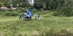 Deputy President William Ruto evacuated from Kondele, Kisumu County to Rongo, Migori on Wednesday, November 10, 2021.