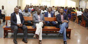 Deputy President William Ruto during a church service at  Friends Church (Quakers) in Lang'ata, Nairobi on Sunday, March 15, 2020.