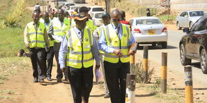 KURA engineers during an inspection tour.