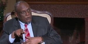 Jubilee Vice Chairman David Murathe in an interview with K24 in 2019