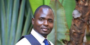 A photo of Jeff Dennis Khaemba posing for a photo in January 2023