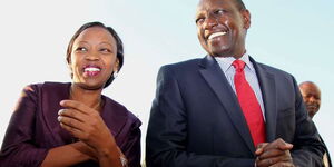 Deputy President William Ruto (Right) and his wife Rachel Ruto. DP Ruto on June 13, 2020, used an old video from his interview on the Churchill Show to lay out his 2022 plans.