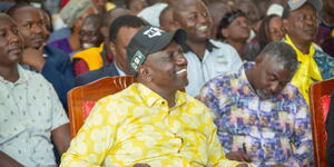 Deputy President William Ruto in Kisii County on Wednesday, May 4, 2022.