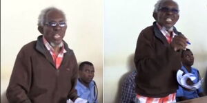 Different shots of Carlos Taka who complained to the judge after serving in remand for one year.