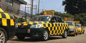 A car belonging to driving school in Nairobi