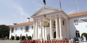 An image of State House in Nairobi.