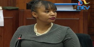 Dr Gor Goody pictured at Governor Anne Waiguru's impeachment hearing on June 23, 2020.