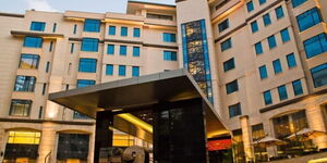 Facade of Dusit Complex That Houses Dusit D2 Hotel