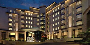 Facade of Dusit Complex That Houses Dusit D2 Hotel