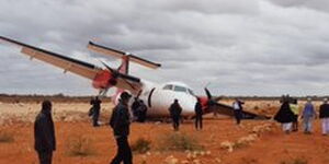 Passenger plane crash-landed at Burahache Airstrip on Wednesday, July 21 2021