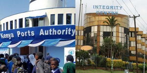 A Collage of KPA building and EACC building 